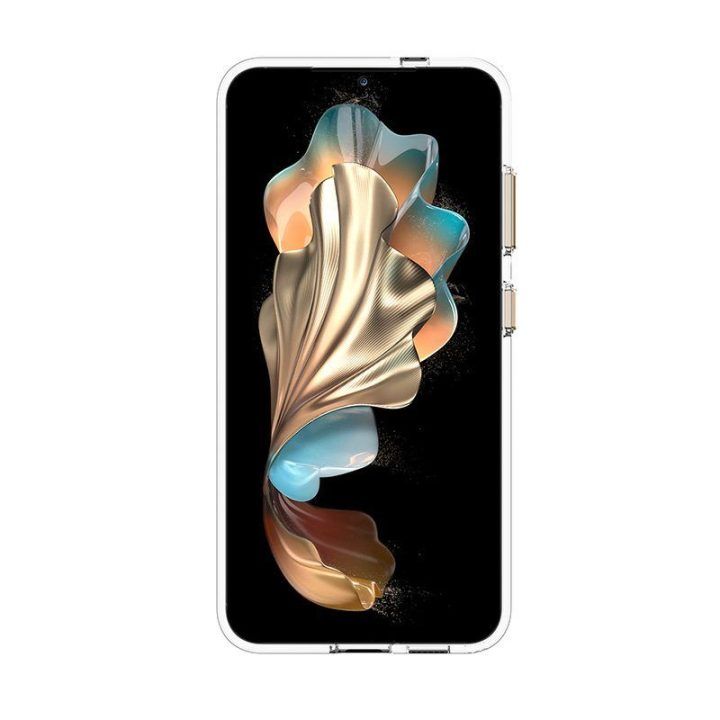 Dėklas Samsung Galaxy S24 Case-Mate Floral Gems, aukso spalvos