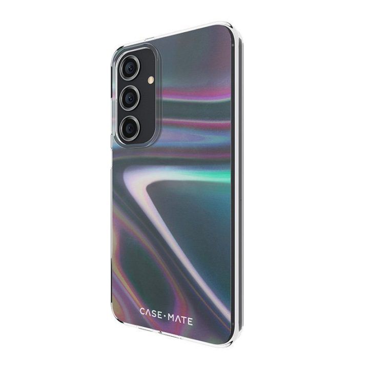 Dėklas Samsung Galaxy S24+ Case-Mate Soap Bubble, irizuojantis