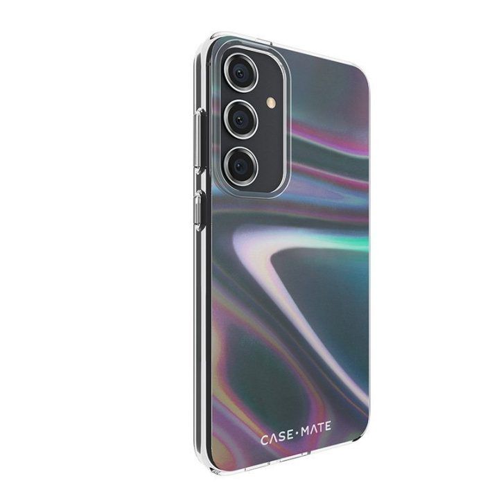 Dėklas Samsung Galaxy S24+ Case-Mate Soap Bubble, irizuojantis