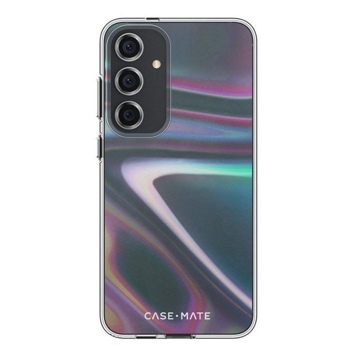 Dėklas Samsung Galaxy S24+ Case-Mate Soap Bubble, irizuojantis