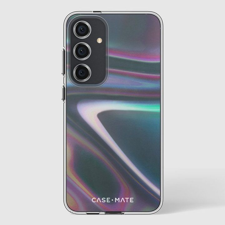 Dėklas Samsung Galaxy S24+ Case-Mate Soap Bubble, irizuojantis