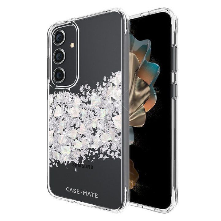 Dėklas Samsung Galaxy S24+ su tikru perlamutru, Case-Mate Karat