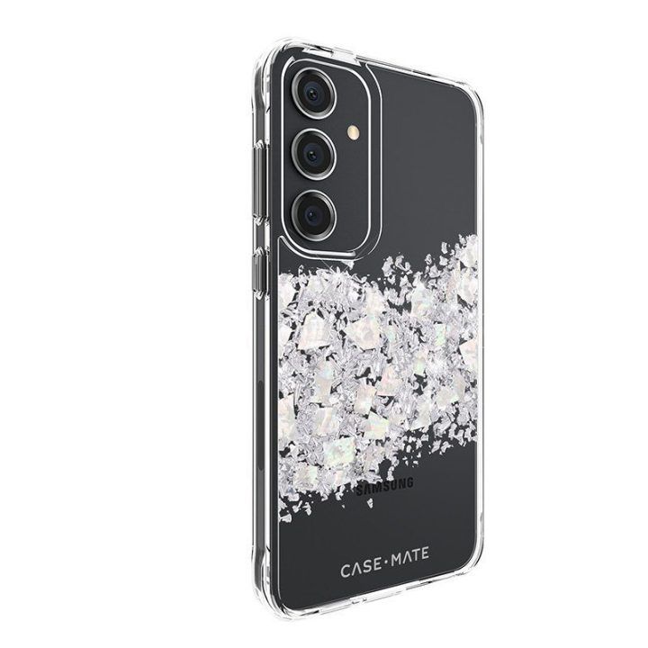 Dėklas Samsung Galaxy S24+ su tikru perlamutru, Case-Mate Karat