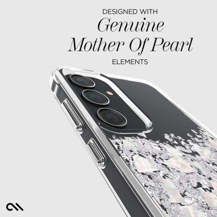 Dėklas Samsung Galaxy S24+ su tikru perlamutru, Case-Mate Karat