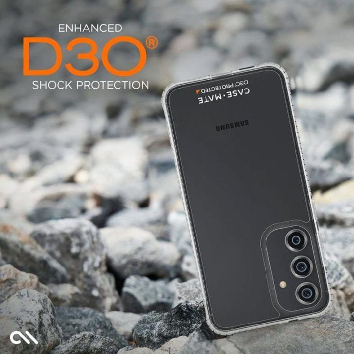 Permatomas dėklas Samsung Galaxy S24+ Case-Mate Ultra Tough Clear D3O