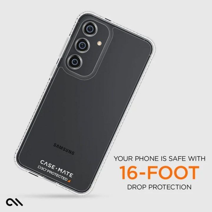 Permatomas dėklas Samsung Galaxy S24+ Case-Mate Ultra Tough Clear D3O