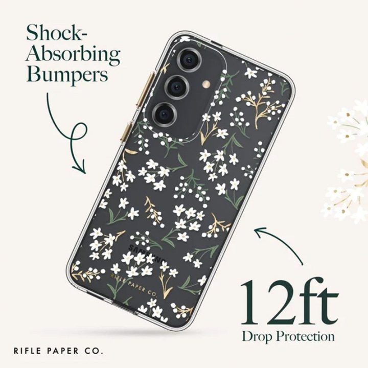 Dėklas Samsung Galaxy S24+ Rifle Paper Petite Fleurs