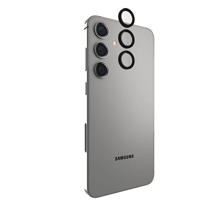 Apsauginis stiklas Samsung Galaxy S24+ kamerai, juodas