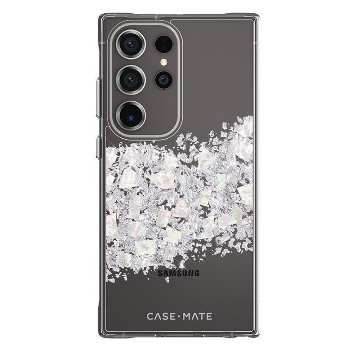 Dėklas Samsung Galaxy S24 Ultra su perlais, Case-Mate Karat