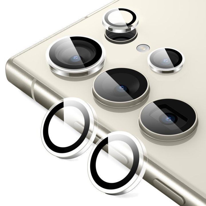 Apsauginis stiklas Samsung Galaxy S24 Ultra kamerai, permatomas
