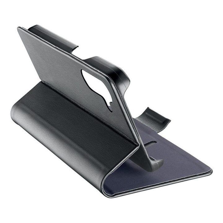 Atverčiamas dėklas Cellularline Book Case Samsung Galaxy A25 5G, juodas