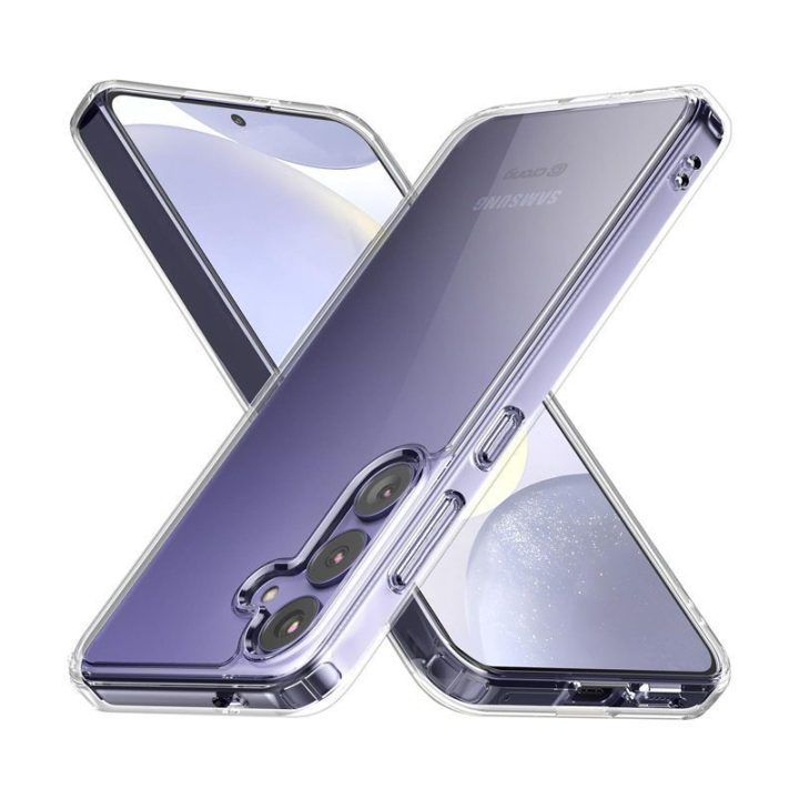 Permatomas dėklas Samsung Galaxy S24, Crong Crystal Shield Cover