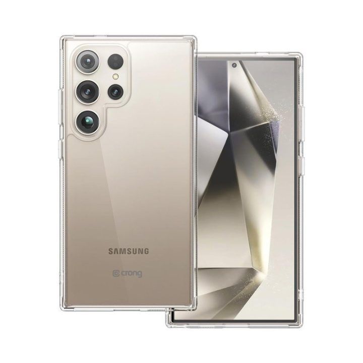Dėklas Samsung Galaxy S24 Ultra, permatomas Crong Crystal Shield