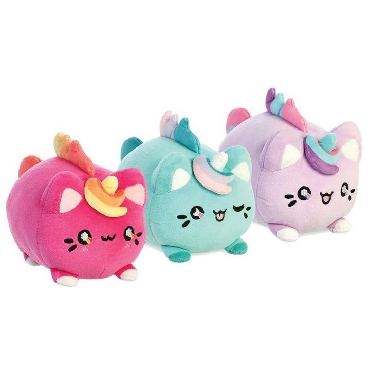 Minkštas žaislas Tasty Peach Berry Sunset Meowchi, 18 cm