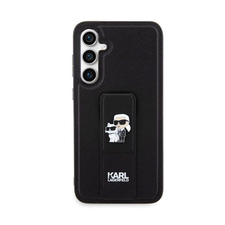 Dėklas Samsung Galaxy S23 FE Karl Lagerfeld juodas