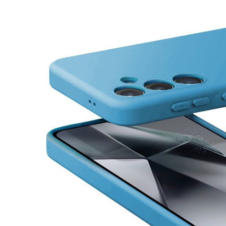 Dėklas Samsung Galaxy S24 Crong Color Cover, mėlynas