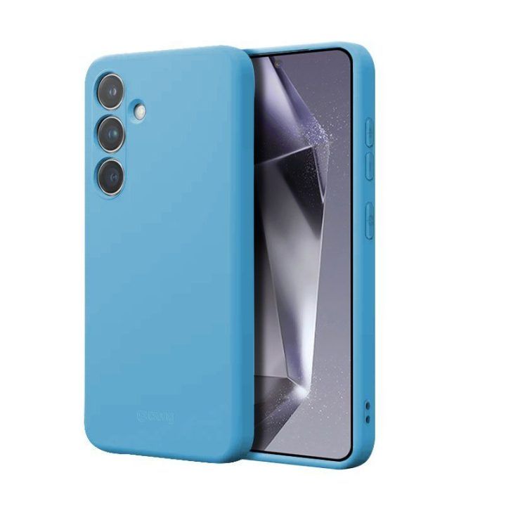 Dėklas Samsung Galaxy S24 Crong Color Cover, mėlynas