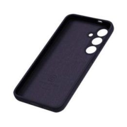 Dėklas Samsung Galaxy S24+ iš skysto silikono, violetinis