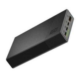 Išorinė baterija Green Cell PowerPlay20s 20000 mAh, juoda