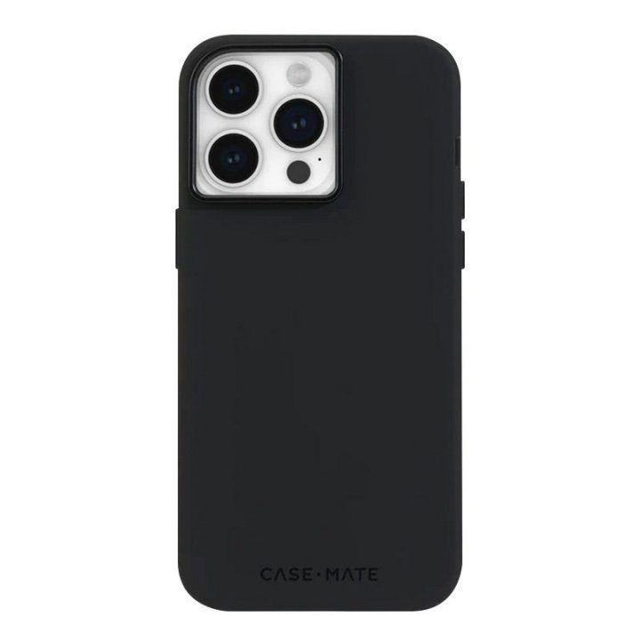 Dėklas iPhone 15 Pro Max, juodas Case-Mate Silicone MagSafe
