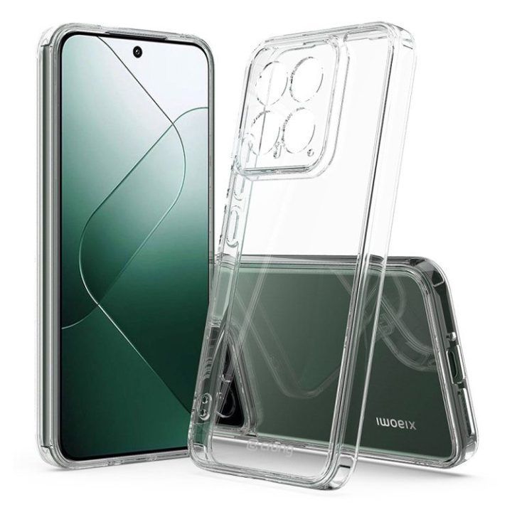Permatomas dėklas Xiaomi 14 Crong Crystal Shield