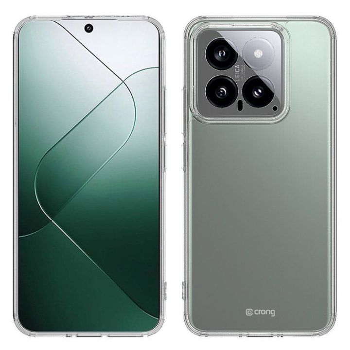 Permatomas dėklas Xiaomi 14 Crong Crystal Shield