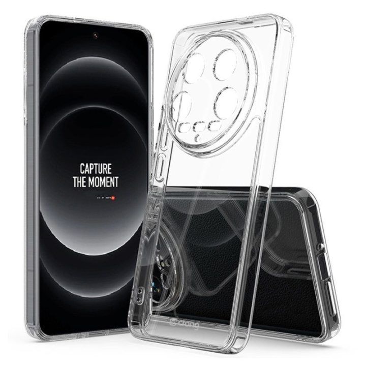Permatomas dėklas Xiaomi 14 Ultra Crong Crystal Shield Cover