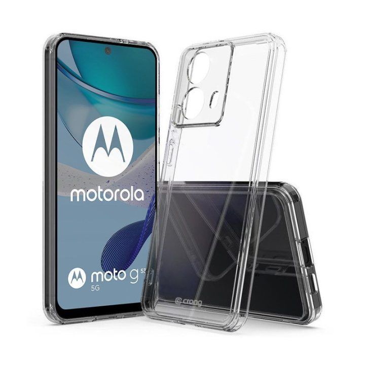 Permatomas dėklas Motorola Moto G53 Crong Crystal Shield Cover