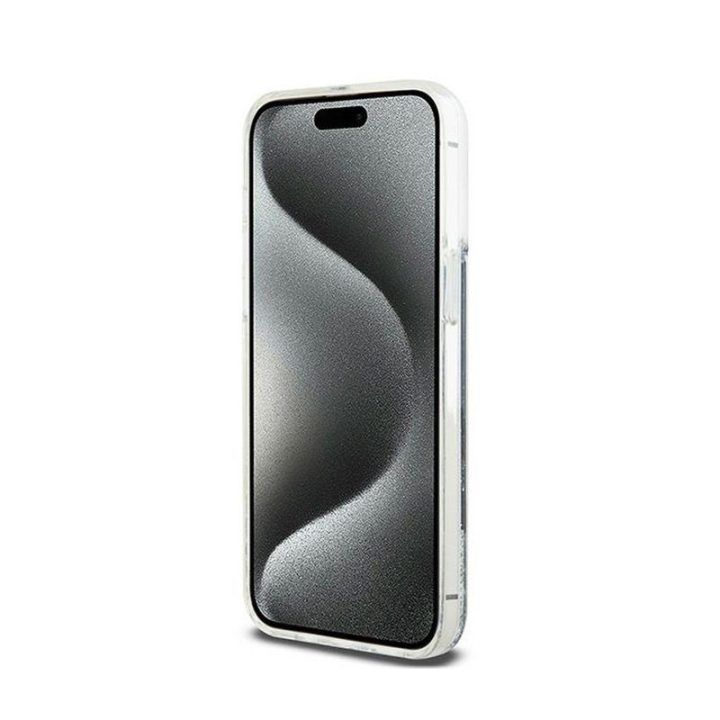 DKNY dėklas iPhone 14 Pro Max, juodas