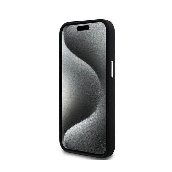 Dėklas iPhone 15 Plus / 14 Plus DKNY, juodas