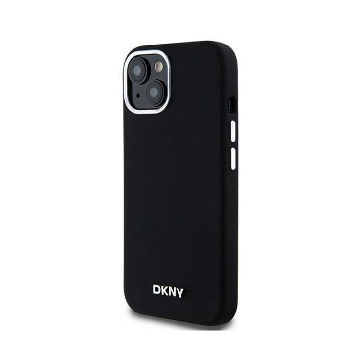 Dėklas iPhone 15 Plus / 14 Plus DKNY, juodas