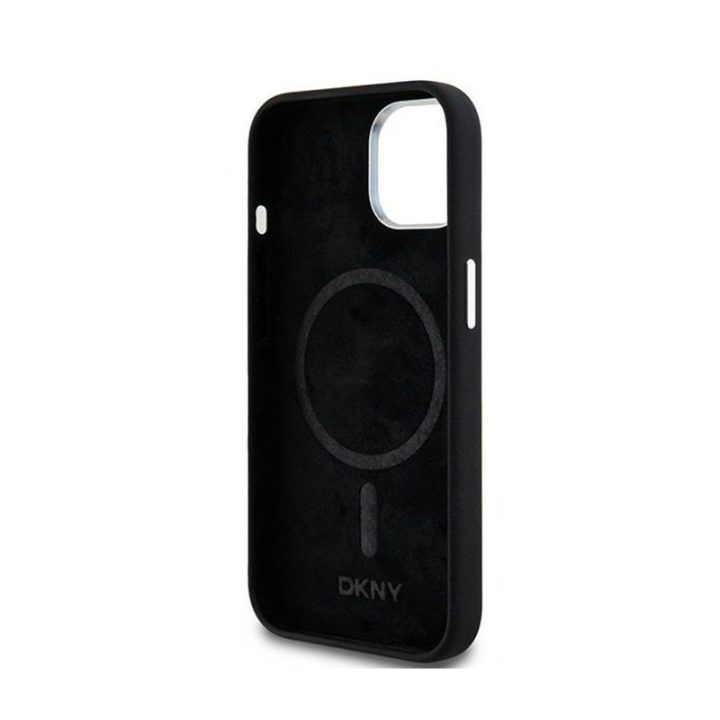 Dėklas iPhone 15 Plus / 14 Plus DKNY, juodas