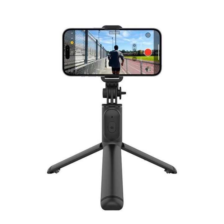 Selfie lazdelė su trikoju Forcetop SelfieGo Lite, juoda