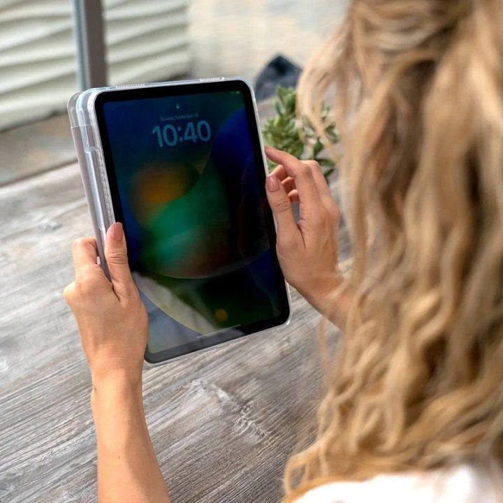 Dėklas iPad Air 13 M3/M2, juodas STM OPP