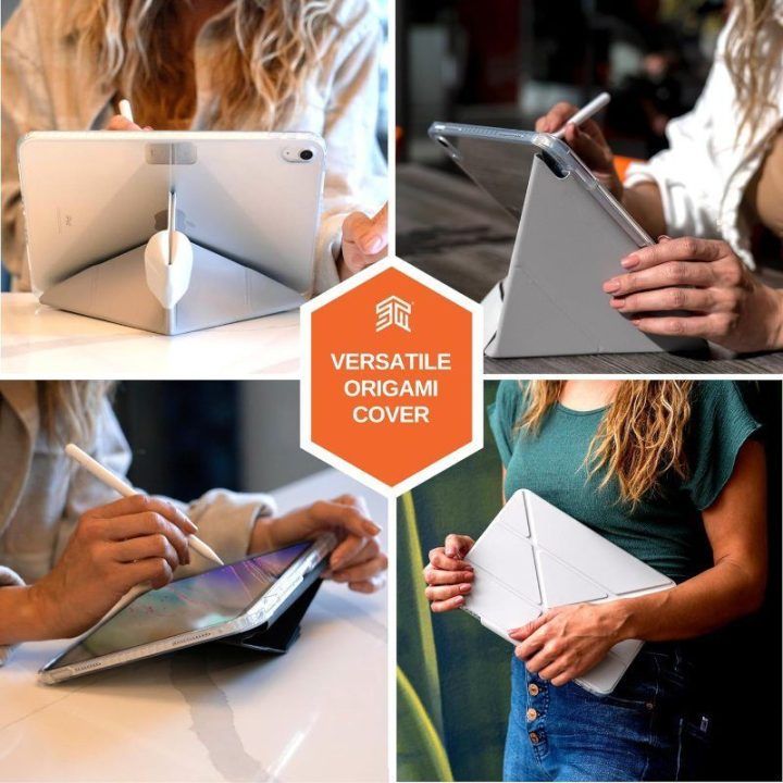 Dėklas iPad Air 13 M3/M2, juodas STM OPP