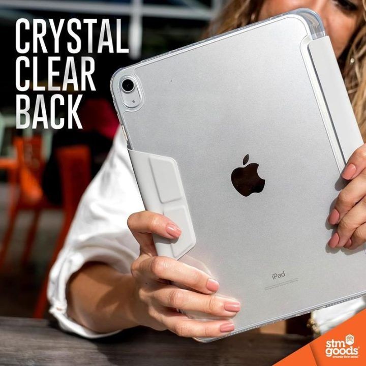 Dėklas iPad Air 13" M3/M2, pilkas STM OPP