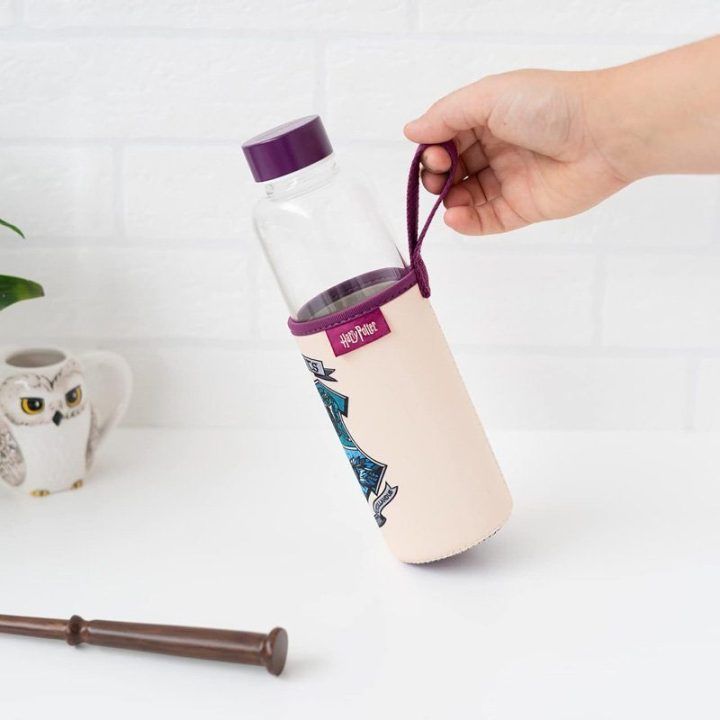 Stiklinė gertuvė 500 ml su Hogvartso motyvu Harry Potter