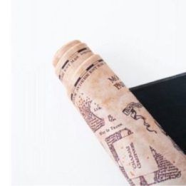 Harry Potter XXL žaidimų ir darbo kilimėlis Marauder's Map 80 × 35 cm
