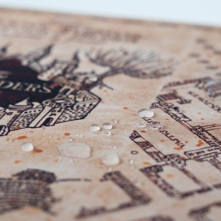 Harry Potter XXL žaidimų ir darbo kilimėlis Marauder's Map 80 × 35 cm