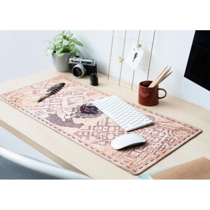 Harry Potter XXL žaidimų ir darbo kilimėlis Marauder's Map 80 × 35 cm