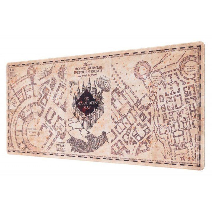 Harry Potter XXL žaidimų ir darbo kilimėlis Marauder's Map 80 × 35 cm