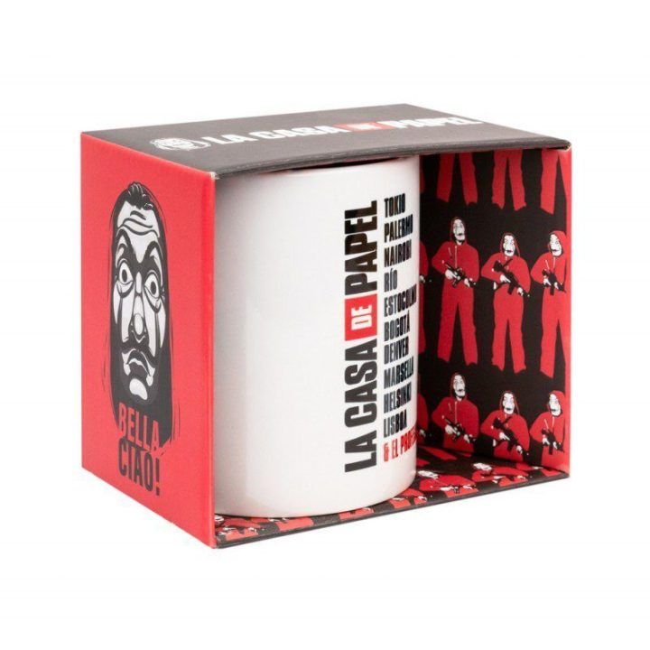 Keraminis puodelis 330 ml La Casa De Papel