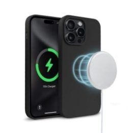 Dėklas iPhone 15 Pro Max, juodas, Crong