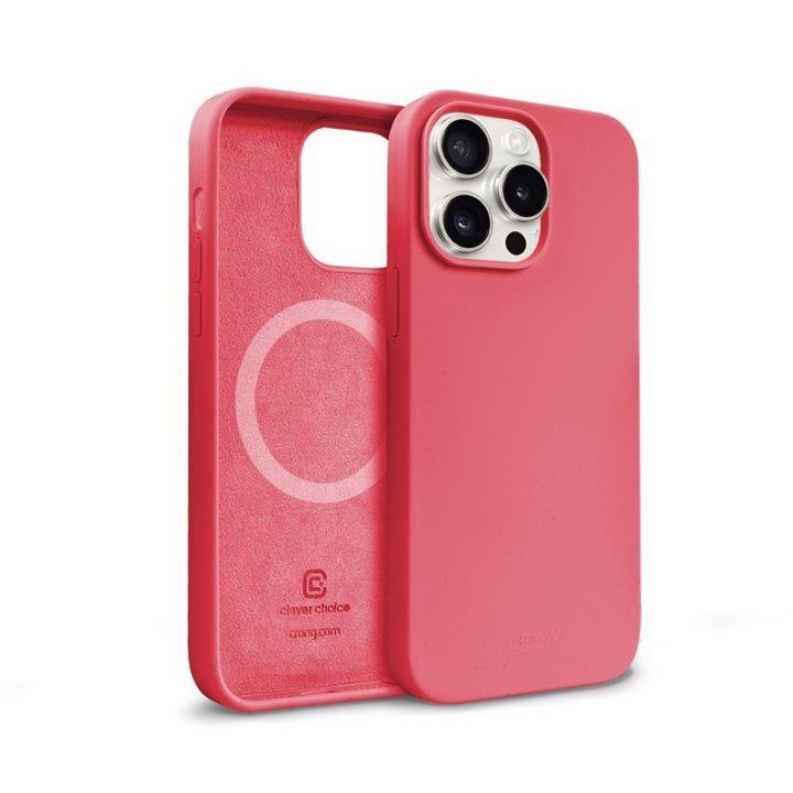 Dėklas iPhone 15 Pro Max, rožinis, Crong