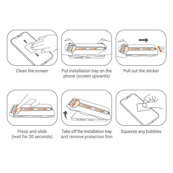 Grūdintas apsauginis stiklas Crong EasyShield 2 vnt. iPhone 16 Plus / 15 Plus