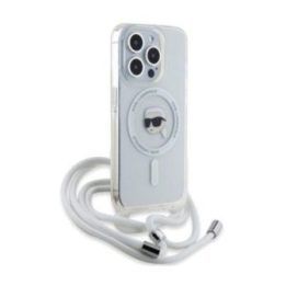 Permatomas dėklas iPhone 15 Pro Karl Lagerfeld MagSafe