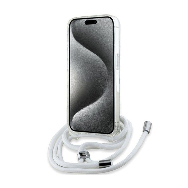 Permatomas dėklas iPhone 15 Pro Karl Lagerfeld MagSafe