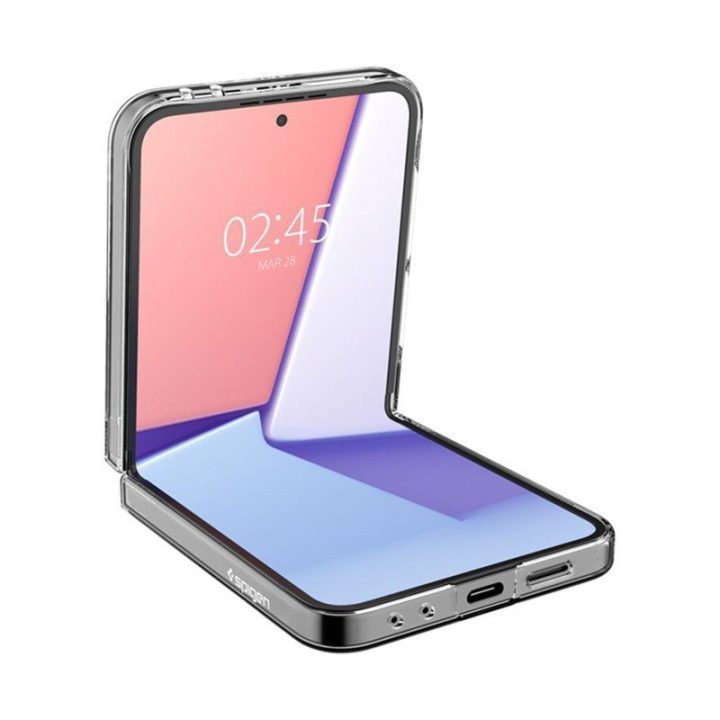 Dėklas Spigen Airskin Samsung Galaxy Z Flip 6 / 7 FE, permatomas