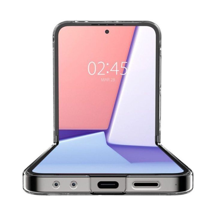 Dėklas Spigen Airskin Samsung Galaxy Z Flip 6 / 7 FE, permatomas