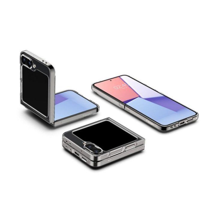 Dėklas Spigen Airskin Samsung Galaxy Z Flip 6 / 7 FE, permatomas
